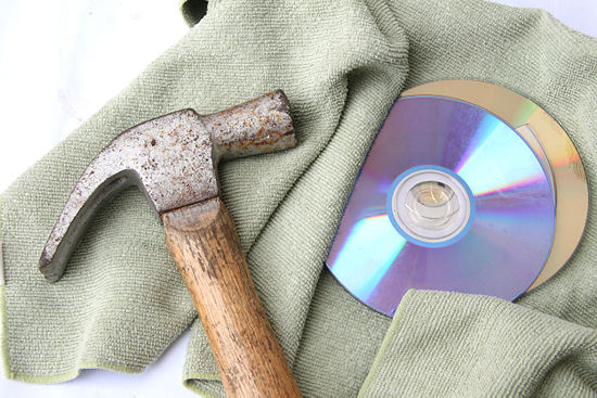 Hammer and CDs