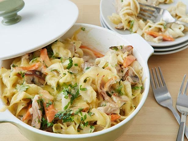 Food Network chicken noodle casserole