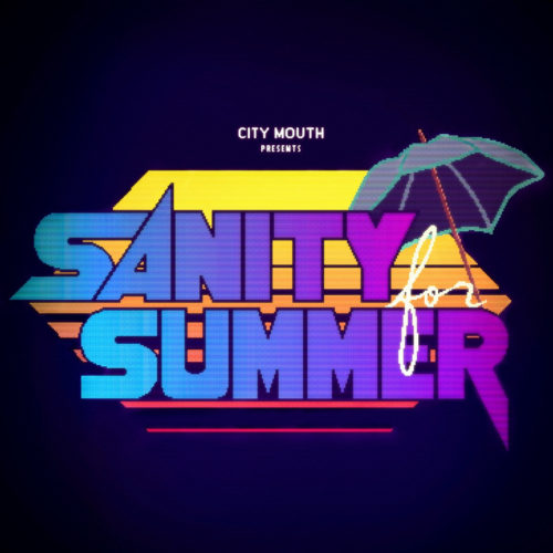 Cover artwork for the single "Sanity for Summer" by Chicago pop punk band, City Mouth