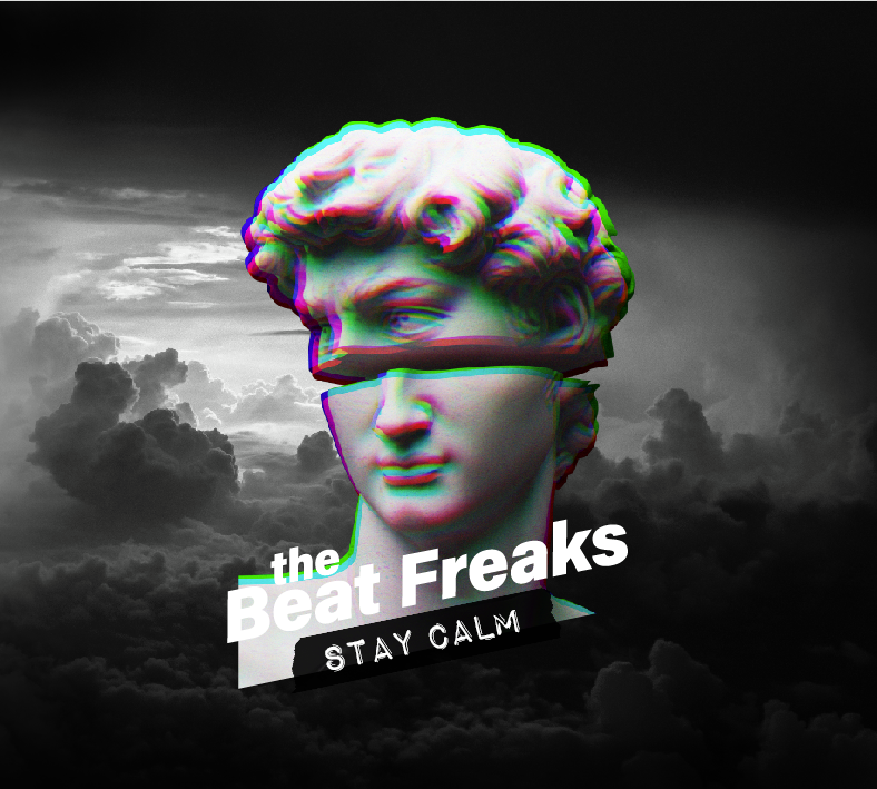 Cover art for The Beat Freaks' new album "Stay Calm"