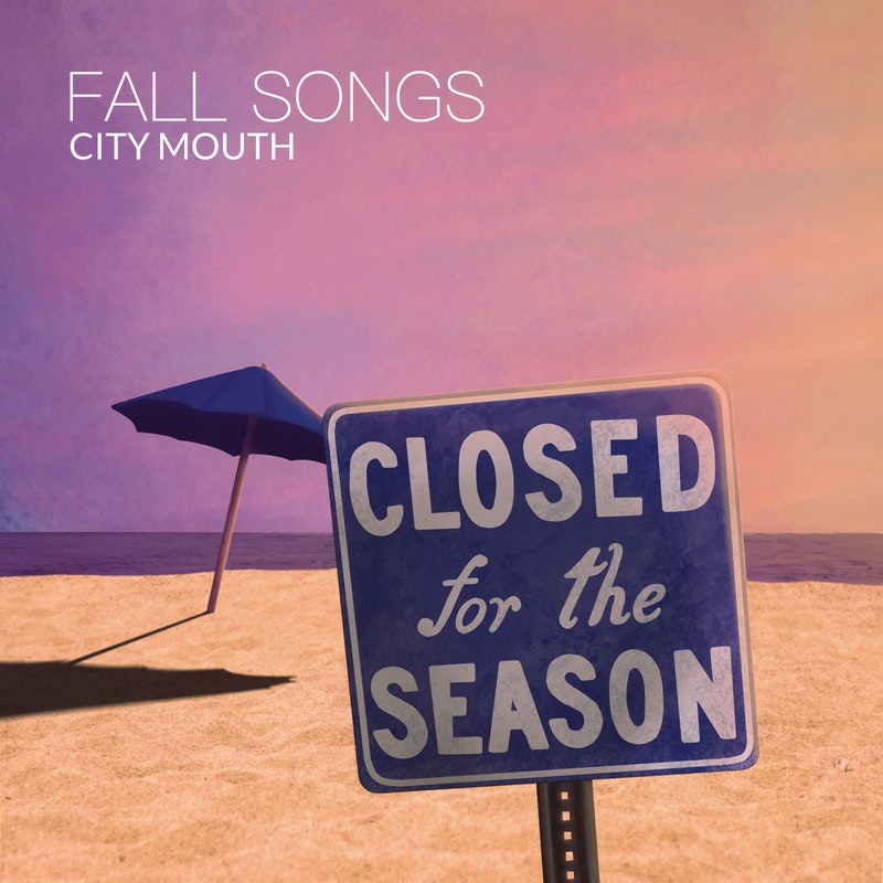 Cover art for City's Mouth single, "Fall Songs"