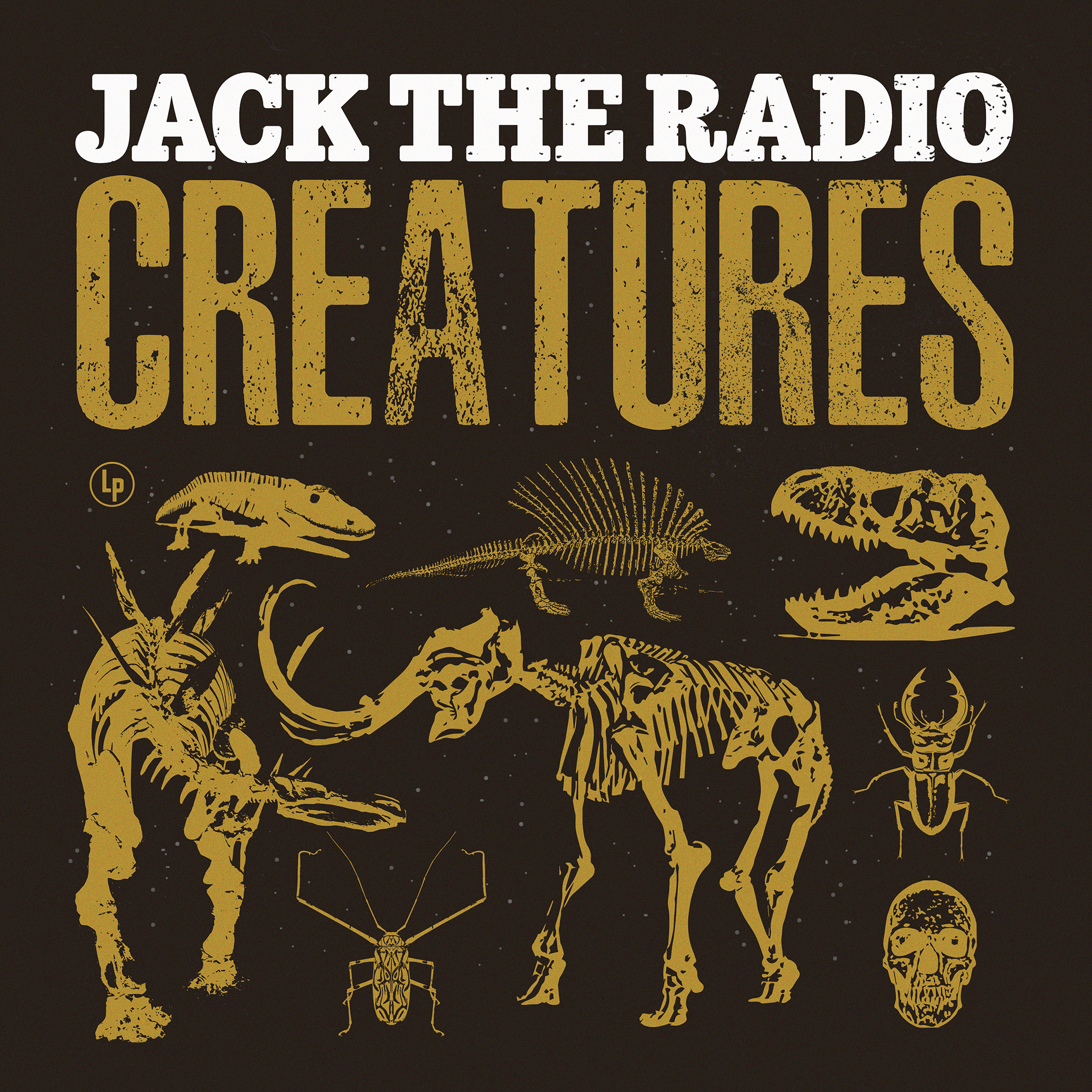 Cover art for Jack the Radio's fifth LP, "Creatures"