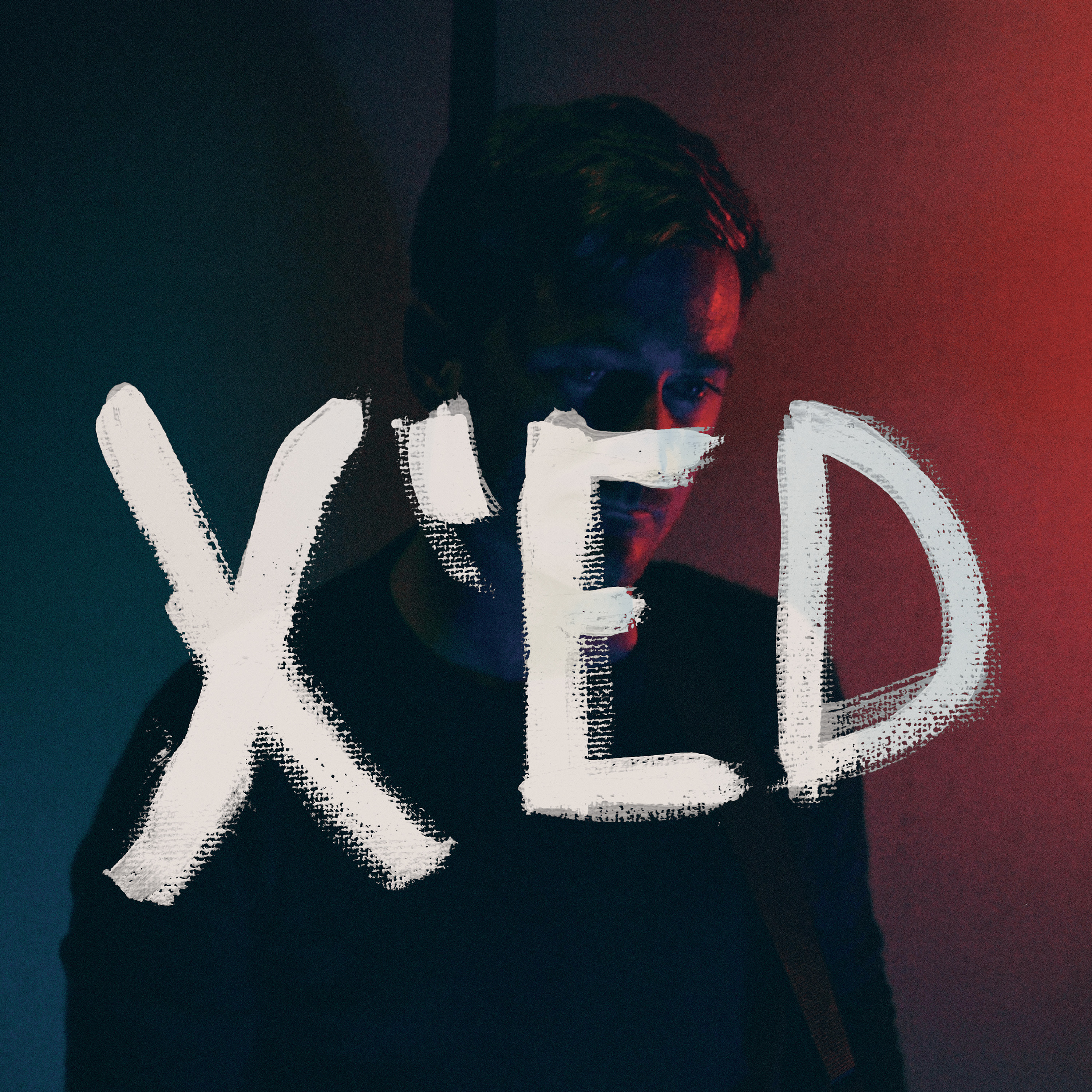 Cover artwork for Mike Hugenor's new album, "X'ed"